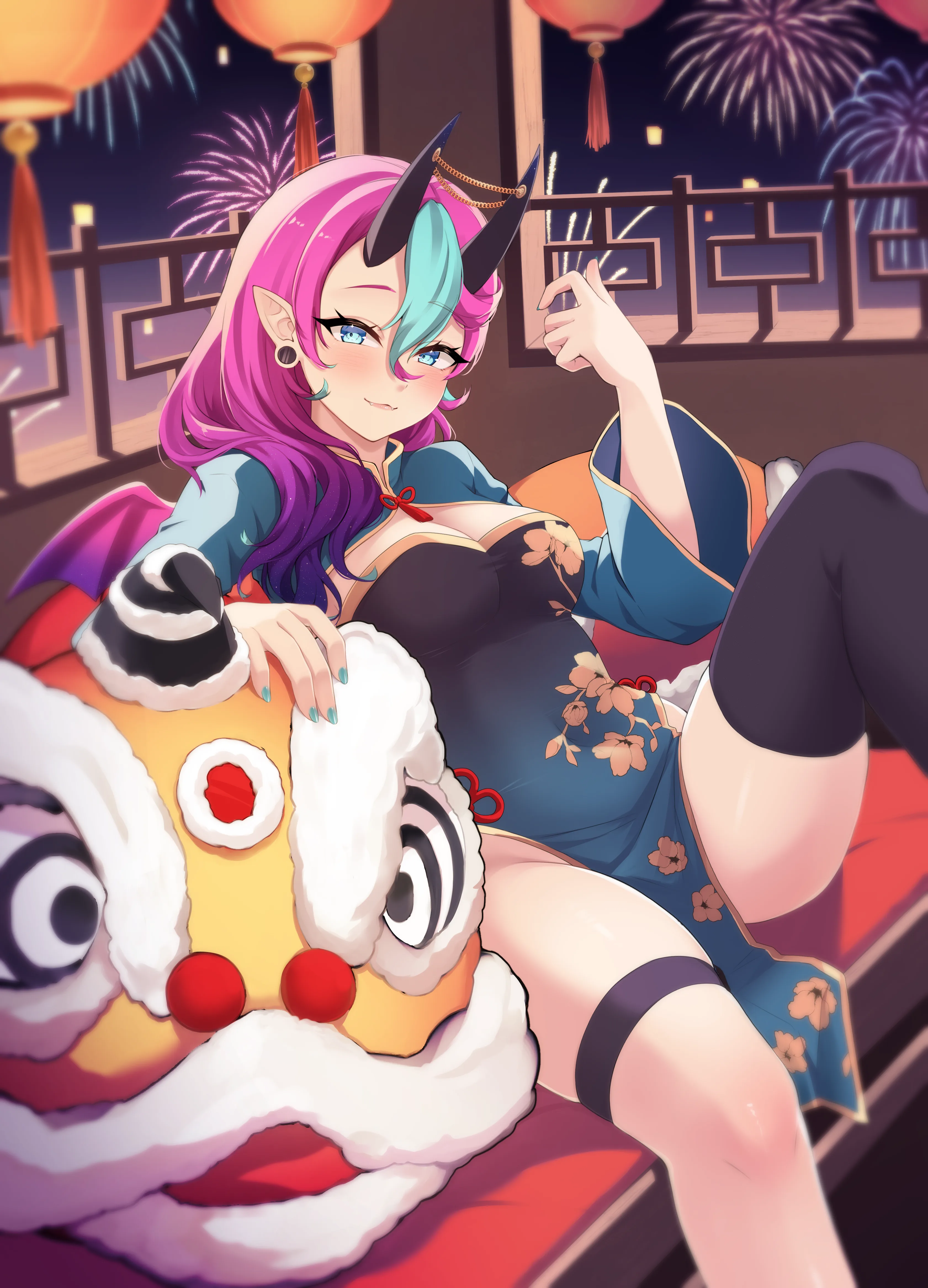 Artwork by lunatic-neko featuring Niji